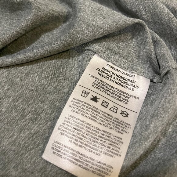 Nike Men's Short Sleeve T-Shirt, Medium, Gray - Picture 5 of 6